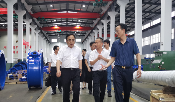 宣精神 送信心 解问题 ---- 区委书记高浩孟调研我司